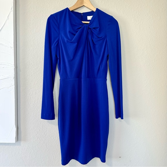Badgley Misschka Belle Blue Long sleeve Dress - Picture 4 of 11